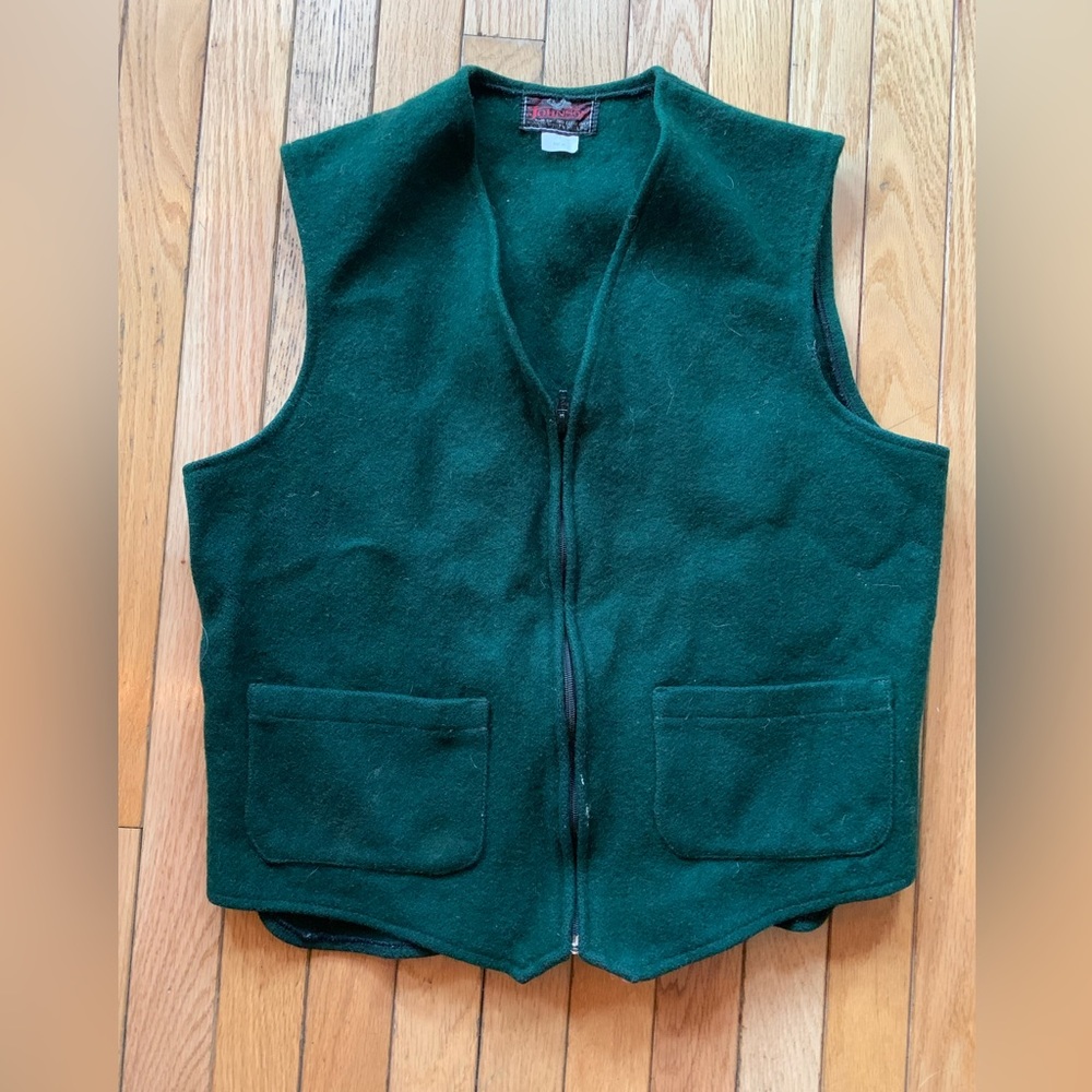 Vintage Johnson’s wool vest